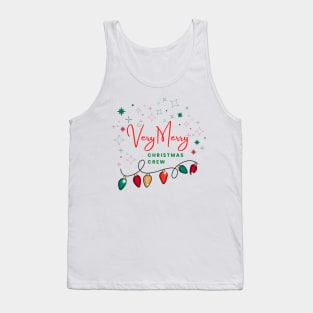 Very Merry Christmas Crew Tank Top